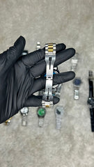 Rolex Datejust Two-Tone Automatic Watch – Black Dial with Diamond Markers