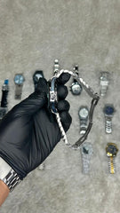 Rolex Datejust Two-Tone Automatic Watch – Black Dial with Diamond Markers